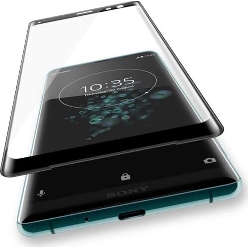 3D Tempered Glass For Sony Xperia 10 ii iii 1 ii iii 5 ii iii Screen Protector for Xperia L3 L4 Xperia 10 Plus Front Cover Glass