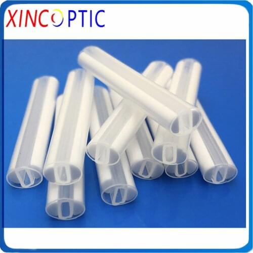 8 Fiber Ribbon Fiber Fusion Splice Protection Sleeves with Dual Ceramic 40mm,8Cores Dual Ceramic Fiber Protective Sleeve