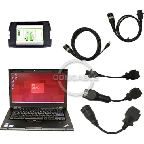 88890300 Vocom Interface for Renault auto diagnostic scanner Multi-languages Truck Diagnose Square Interface truck diagnosis sca