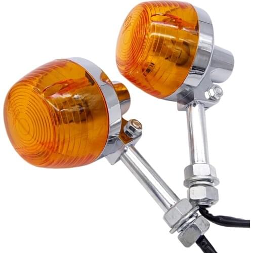 E0108 Motorcycle Turn Signal Light For Honda CM125 Front Rear Turn Indicators Signaling lights Flashers Blinkers Amber Lamp