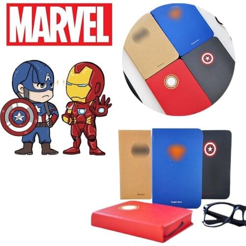 Disney Marvel Captain America Daily Weekly Planner Agenda Notebook Weely Goals Habit Schedules Stationery Office School Supplies