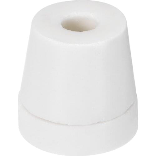 Uxcell 6.5mm Dia Ceramic Tapered Insulators Beads Alumina Porcelain Stepped Insulator for Heating Wire