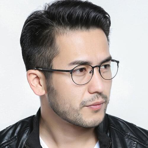 Logorela Alloy Glasses Men Semi Rim Full Rim Prescription Eyeglasses Frame Women Myopia Optical Frame Eyewear Eye Glasses 2062