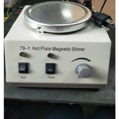 110/220V Heating Magnetic Stirrer Lab Mixer Machine 1000ml Hot Plate Magnetic Stirrer Lab Dual Control Mixer