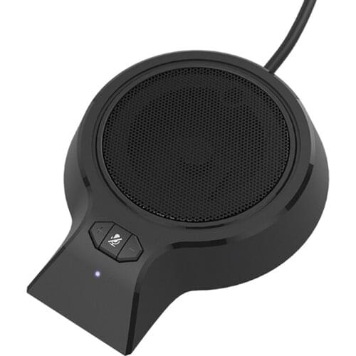 360 Degree Pickup Video Voice Call USB Omnidirectional Microphone Video Conference Microphone Webcast Microphone