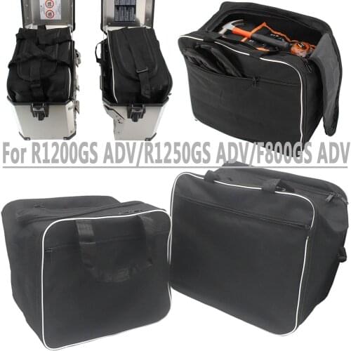 Motorcycle Bag For BMW R1200GS LC ADV R1250GS F800GS Adventure ADV Saddle Inner Bags PVC luggage bags R1200GS R1250GS LC ADV
