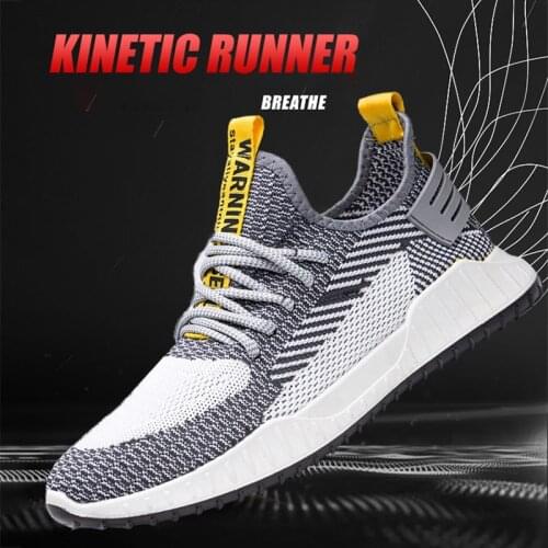 Mens Sneakers Running Shoes Soft Comfortable Mesh Breathable Jogging Outdoor Walking Gym Sports Shoes Zapatillas Hombre