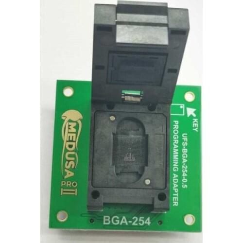 Newest Original Medusa Pro II UFS BGA-254 Socket Adapter with MEDUSA PRO II Work