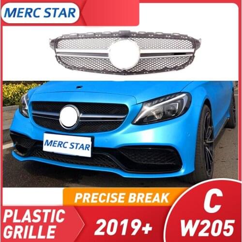 Front rack suitable for class c w205 c63 , rack 2015-2018 2019 w205 c180 c200 c220d c250 c300 c450 without emblem,without origin