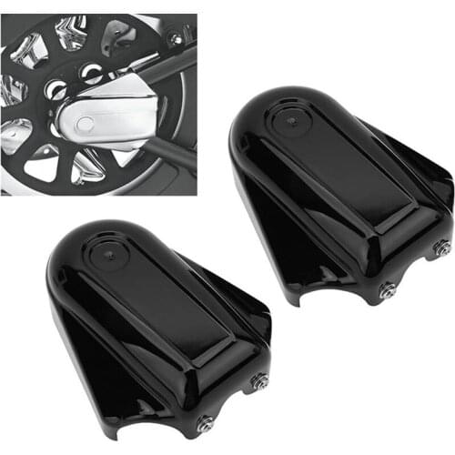 Phantom Bar Shield Rear Axle Covers For Harley Softail Deluxe FLSTN FXSTB 2008-2017