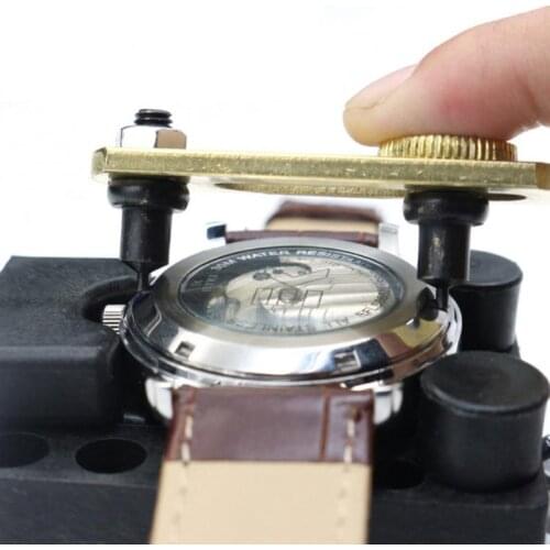 1pc Adjustable Watch Back Cover Case Opener Battery Replacement Tool Key Wrench Remover Watch Repair Kit Watchmaker Tool