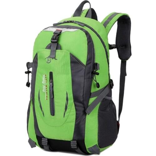 Customized logo outdoor travel mountaineering bag mens and womens backpacks schoolbag sports schoolbag leisure travel backpack
