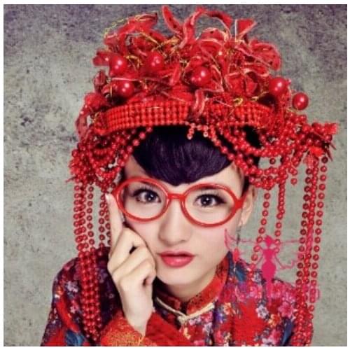 Ancient Chinese Wedding Tiaras Bridal Hanfu Costume Accessory Headwear Hair Jewelry