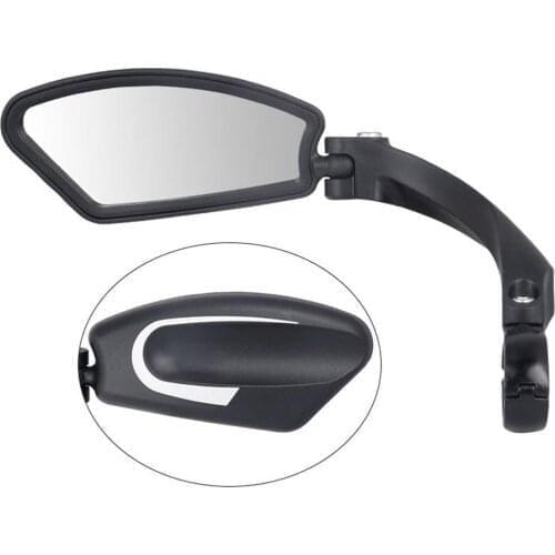 New 1 PC Bike Mirror Universal Stainless Steel Lens Handlebar MTB Bicycle Mirror Safe Mirror Rearview Bicycle Bike Accessories