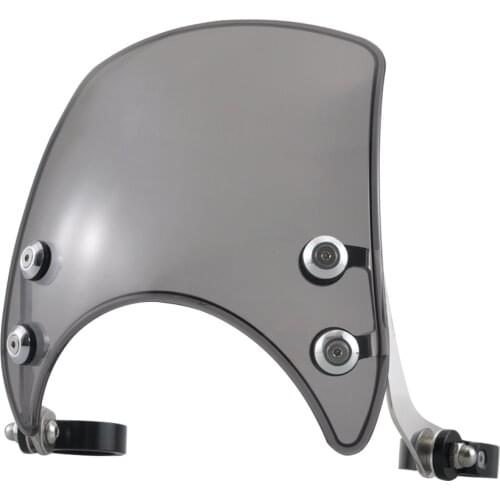 Smoke Windshield Windscreen Motorcycle Compact Sport Wind Deflector For Harley Sportster XL883 XL1200 04-Up Screen Accessories