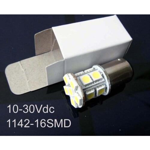 High quality 5050 12/24VAC/DC 3W 1142 led ship yacht boat lamp bulbs,BA15d led Warning Signal Lights 24V free shipping 50pcs/lot