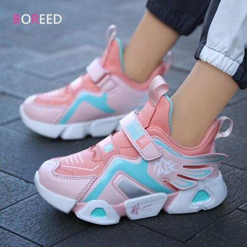2021 Fashion Children Shoes Breathable Mesh School Shoes For Girls Casual Comfortable Kids Shoes Girls Basket Chaussure Enfant