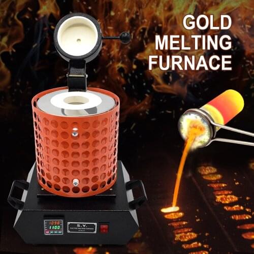 3KG Upgraded Electric Digital Melting Furnace Machine 1900W 2100F PID Smelter Kiln Kit Casting Refining Jewelry Precious Metals
