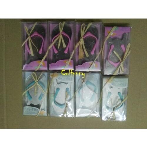 500pcs/lot Wedding Favors Gift Party gift Flip Flop Bottle Opener with starfish design