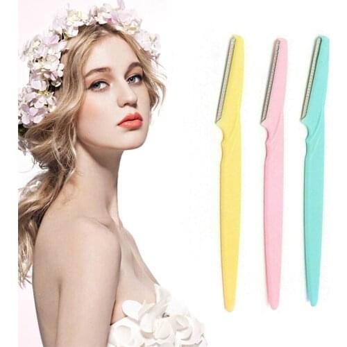 Eyebrow Knife Women Makeup Facial Tool Eyebrow Lip Razor Trimmer Blade Shaver Knife Beauty Tool