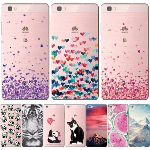 Case For Coque Huawei P8 Lite Case Cover Silicone For Capas Huawei P8 Lite 2016 ALE-L21 Case Funda For Huawei P8 Lite 2015 Cover