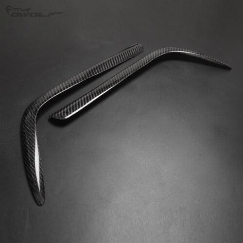 For Benz W202 C180 C220 C240 C280 C36 1994-2000 Carbon Fiber Lamp Eyebrow Accessories