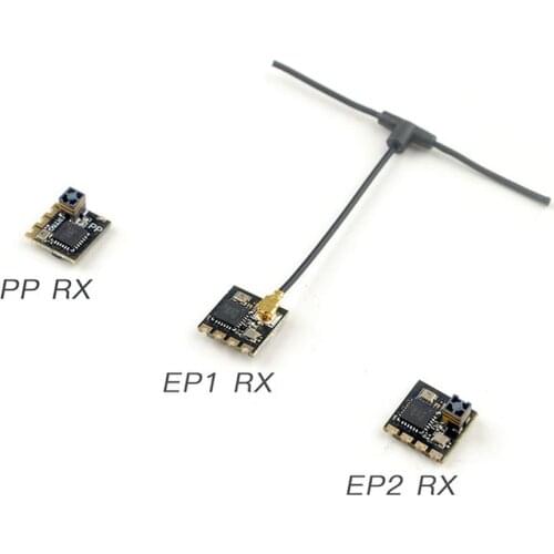 HappyModel ExpressLRS ELRS 2.4G RX SX1280 Nano Long Range Receiver PP EP1 EP2 RX 10X10mm for DIY RC Airplane FPV LR4 LR7