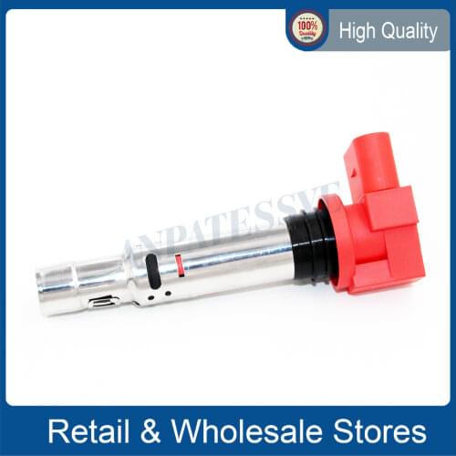 036905715F 036 905 715 F Ignition Coil For Golf Jetta Bora Beetle Polo Sharan Tiguan A1 A3 Octavia 1.6 1.4