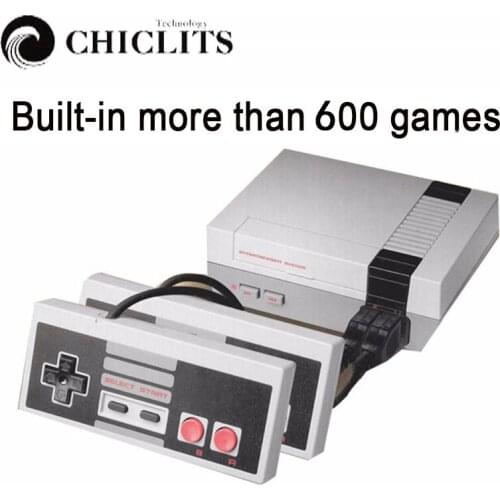 Mini TV Handheld Game Console Video Game Console to Tv 8 Bit Retro Game With 620 classic Games Double Gamepads PAL&NTSC