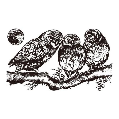 Animal Transparent Clear Stamps for DIY Scrapbooking/Card Making/Kids Christmas Fun Decoration Supplies