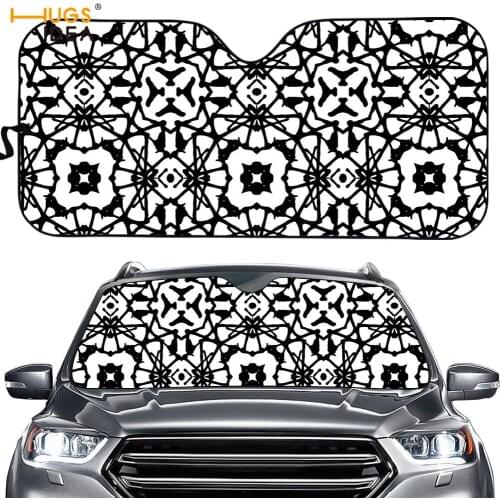 Boho Floral Printing Car Windshield Sun Shade Anti UV Durable Car Accessories Sunshade for Car Windshield Sunshade New