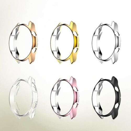 Ultra Slim Protective Case for Samsung Galaxy Watch 3 45mm 41mm Soft TPU Protective Shell Case Bumper Cases Watch Accessories