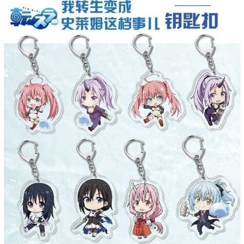 That Time I Got Reincarnated As A Slime Shizue Acrylic Pendant Figure Keychain Keyring Collection Model Toy Gift