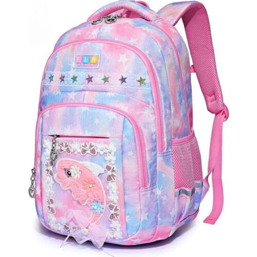 Girls Backpacks Waterproof School Backpacks For Children Kids Bags Kids Princess Schoolbag Mochila Book Bag Kids Satchel 2021