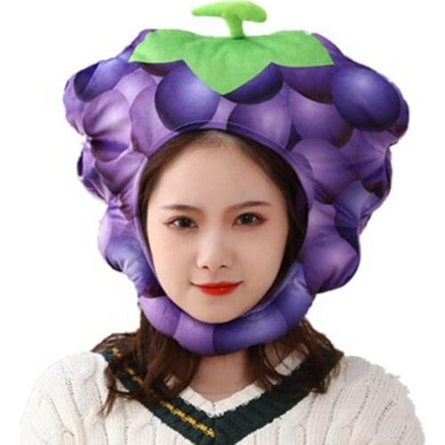 Funny Costume Hats Skin-friendly Keep Warm Vibrant Colors Wash Easily Tool Photo Props Headwear Funny Cosplay Hat for Girl