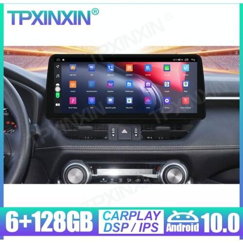 12.3 Inch Android 10 Carplay For Toyota RAV4 2020+ 6+128G Car GPS Navigation Auto Radio Multimedia Player Headunit Tape Recorder