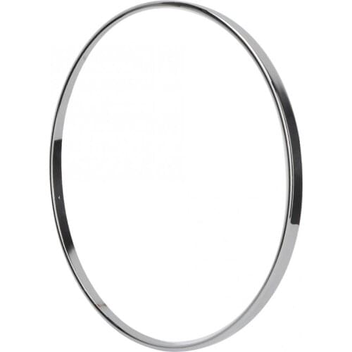 8 Inch Steel Banjo Tension Hoop Musical Instrument Tension Hoop Nickel-plated for Banjo Stringed Instruments Accessories