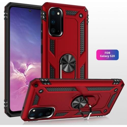 Luxury Metal Ring Case For Samsung M30S M20 M10 M30 Case Magnet Car Holder Cover For Samsung A51 A71 A40S A10S A20S Bumper Coque