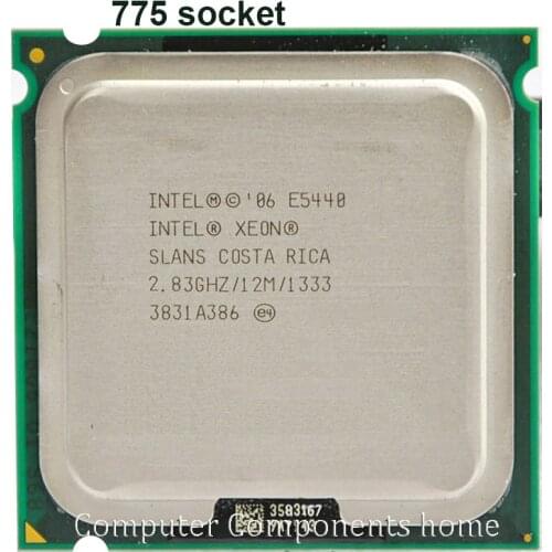 Intel Xeon E5440 Quad-Core Processor close to LGA775 CPU, works on LGA 775 mainboard