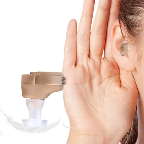 Digital Ear Hearing Aids Device For Deafness For the Elderly Portable Mini Sound Amplifier In-ear Invisible Hearing Aid Helper