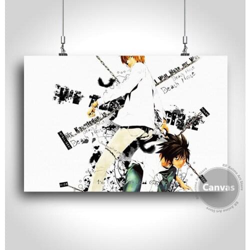 Canvas Anime DEATH NOTE Pictures Home Decoration Paintings Poster HD Prints Wall Art Modular Living Room