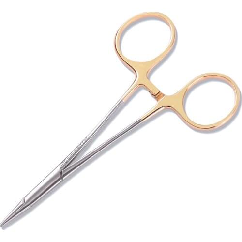 Zhonghe Tiangong Needle Holder Stainless Steel Double Eyelid Needle Holder Beauty Tool Suture Needle Holder Nasal Cavity Needle