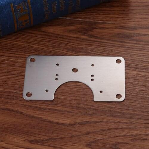 Household Damaged Cabinet Furniture Fixing Tools Stainless Steel Hinge Fixing Plate Door Hinge Repair Installer Accessory