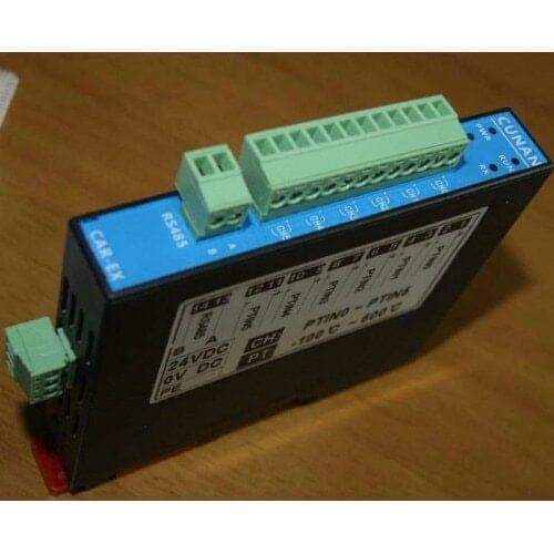 Isolated 6-Channel Pt100 Input Thermocouple Temperature Acquisition Module RS485 Modbus DIN