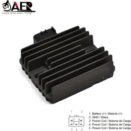 JAER Motorcycle Regulator Rectifier for Suzuki GSR400 GSR600 GSX1400 Burgman 250 400 DL1000 VStrom 1000 LTA 400 500 750 Eiger