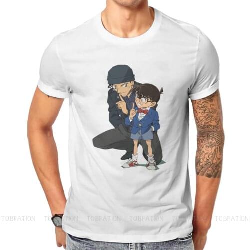 Detective Conan Case Closed Anime Original TShirts Meitantei Akai Shuichi Personalize Homme T Shirt Hipster Clothing Size S-6XL