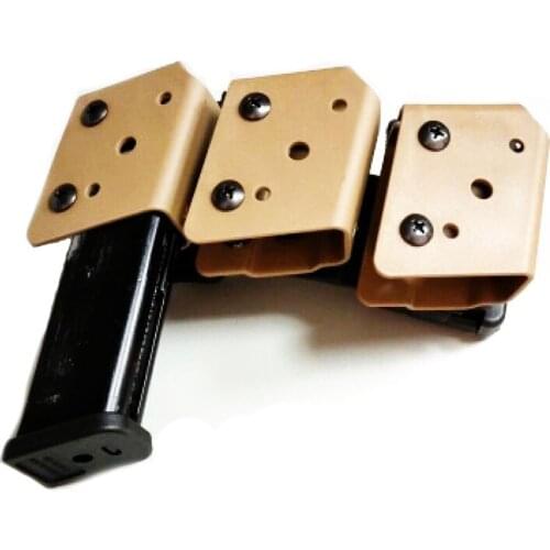 3PCS Tactical IPSC USPSA IDPA Hunting Open Class Magazine Pouch Competition Speed Pistol Airsoft For 9mm Pistol Magazine