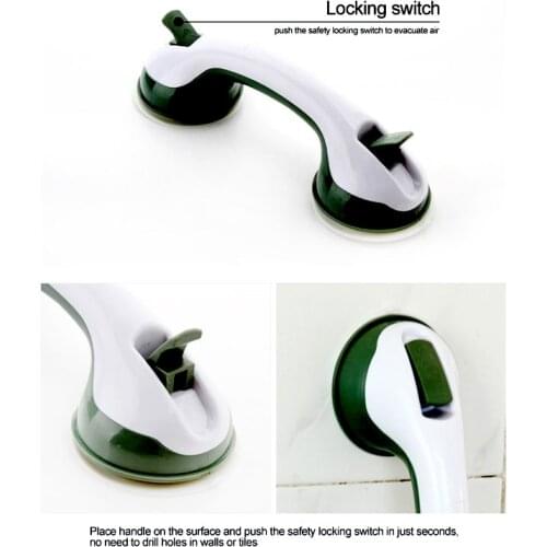 Wetips Bathroom For Elderly Handrail Safety Sucker Bath Disability Non-slip Handle Disabled Suction Cup Armrest Toilet Grab Bar