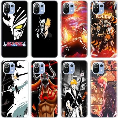 Anime Bleach ichigo Silicone Case for Xiaomi Mi POCO X3 NFC M3 F3 11X 11i 11 Ultra Note 10 S 10i 10T Pro 11 Lite 5G Soft Cover