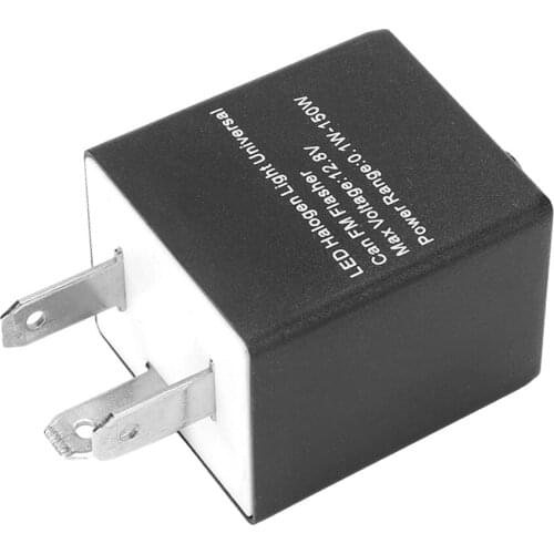 LED Flasher 3Pin Frequency Relay Turn Signal Indicator Motorcycle Motorbike Fix Motorcycle Flasher Multiple Protection Safe